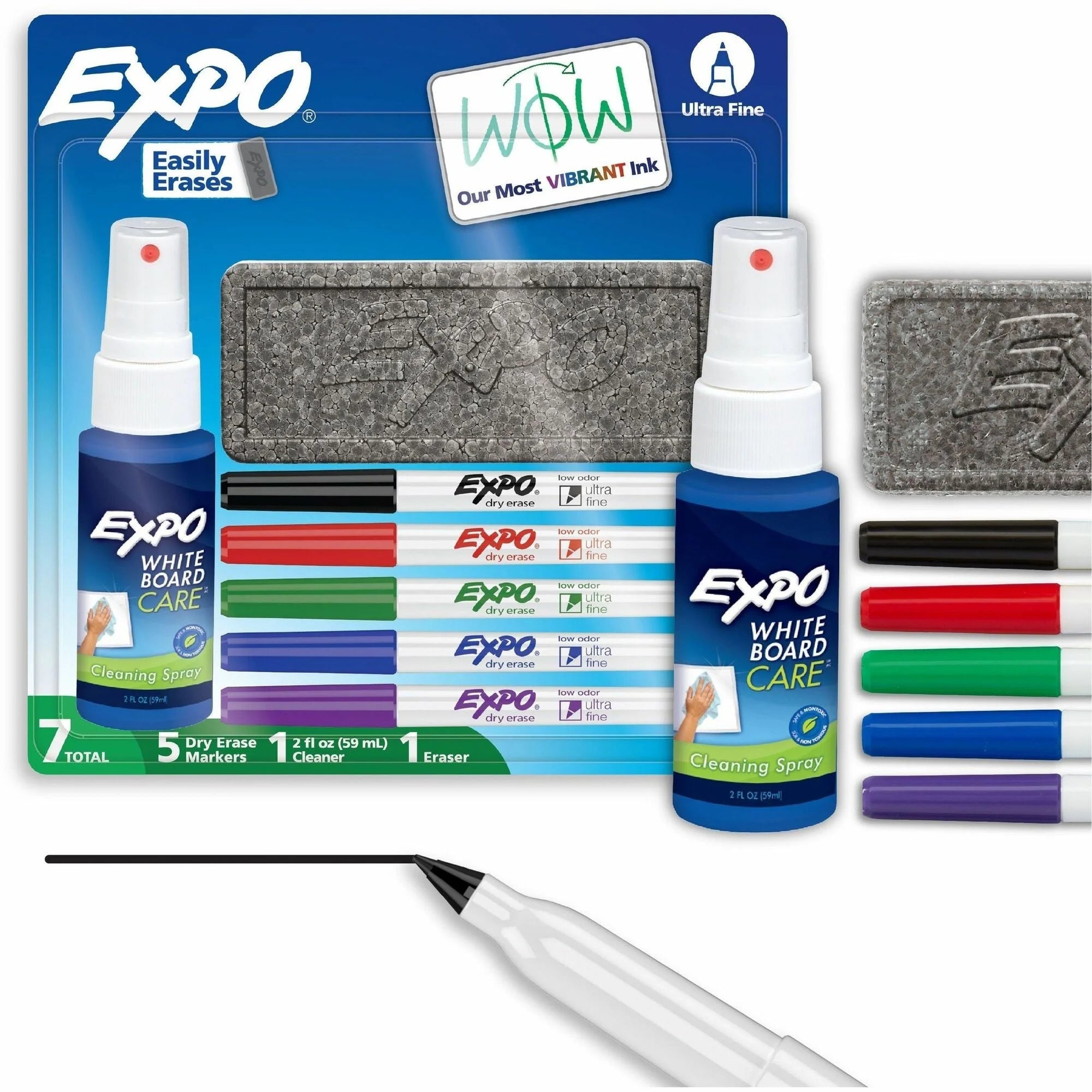Expo Dry-Erase Starter Set: Convenient 5-Pack for Easy Writing - Markers &