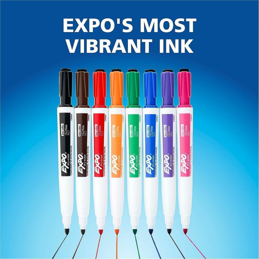 Sharpie Eraser Cap Fine Magnetic Dry Erase Markers - Alternate-Image6