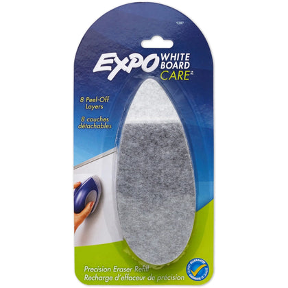 Expo Eraser Pad Refill: Gray Felt 1 Pack - Board & Easel Accessories