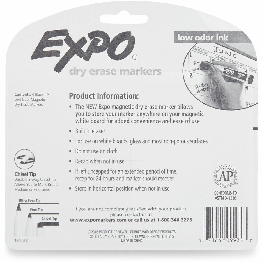 Sharpie Magnetic Dry-erase Marker - Rear