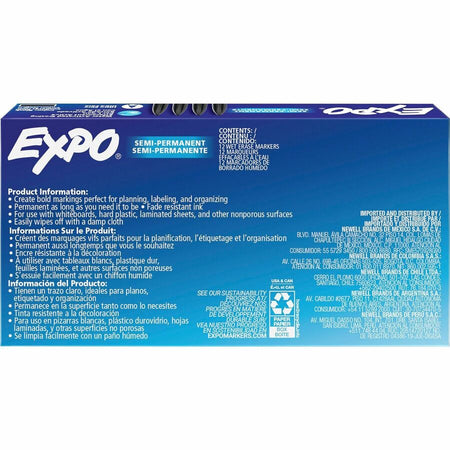 Expo Wet Erase Markers, Ultra Fine Tip - Rear