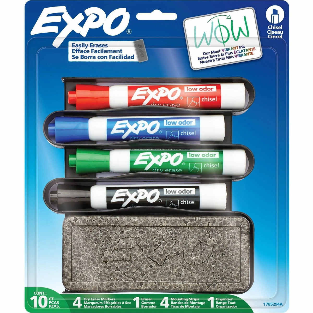 Expo Whiteboard Caddy Organizer: Keep Your Supplies Neat - Markers & Dry-Erase
