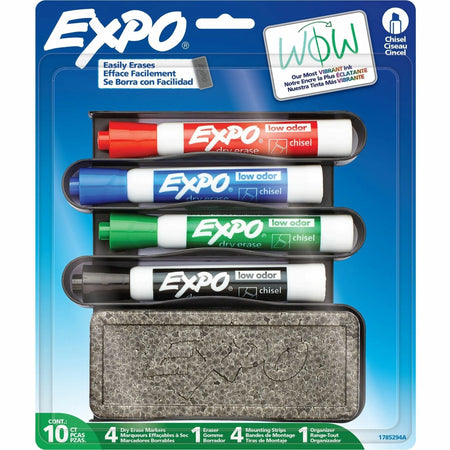 Expo Whiteboard Caddy Organizer: Keep Your Supplies Neat - Markers & Dry-Erase