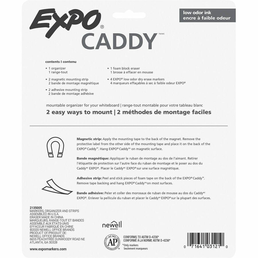 Expo Whiteboard Caddy Organizer - Rear