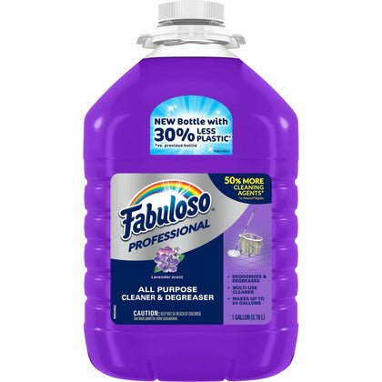 Fabuloso All-Purpose Cleaner: Lavender Scent 128 fl oz - pH Neutral Deodorizing Residue-free - Multipurpose Cleaners