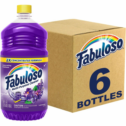 Fabuloso All-Purpose Cleaner: Lavender Scent 56 fl oz - Rinse-free & Residue-free - Multipurpose Cleaners