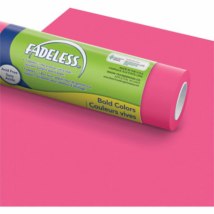 Fadeless Bulletin Board Art Paper: Magenta Craft Paper Roll - 48’’ x 50 ft - Rolls/Tissue