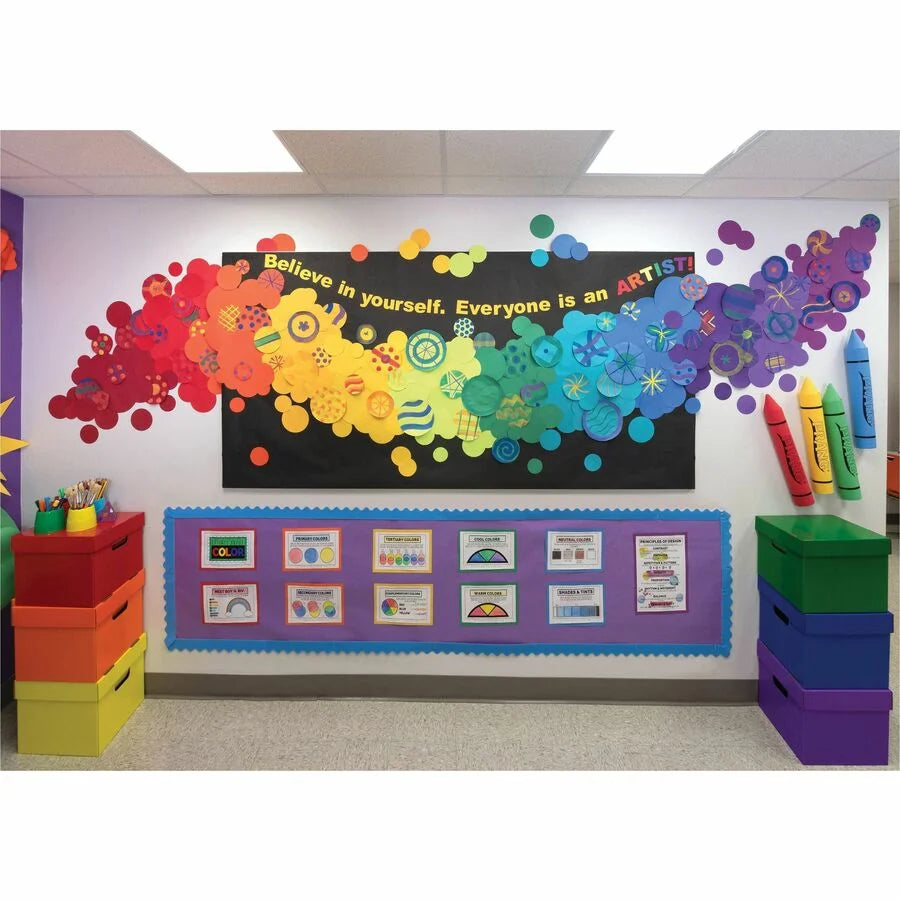 Fadeless Bulletin Board Art Paper: Versatile 48’’ x 50 ft Roll for Class Home and Office Projects - Paper Rolls/Tissue