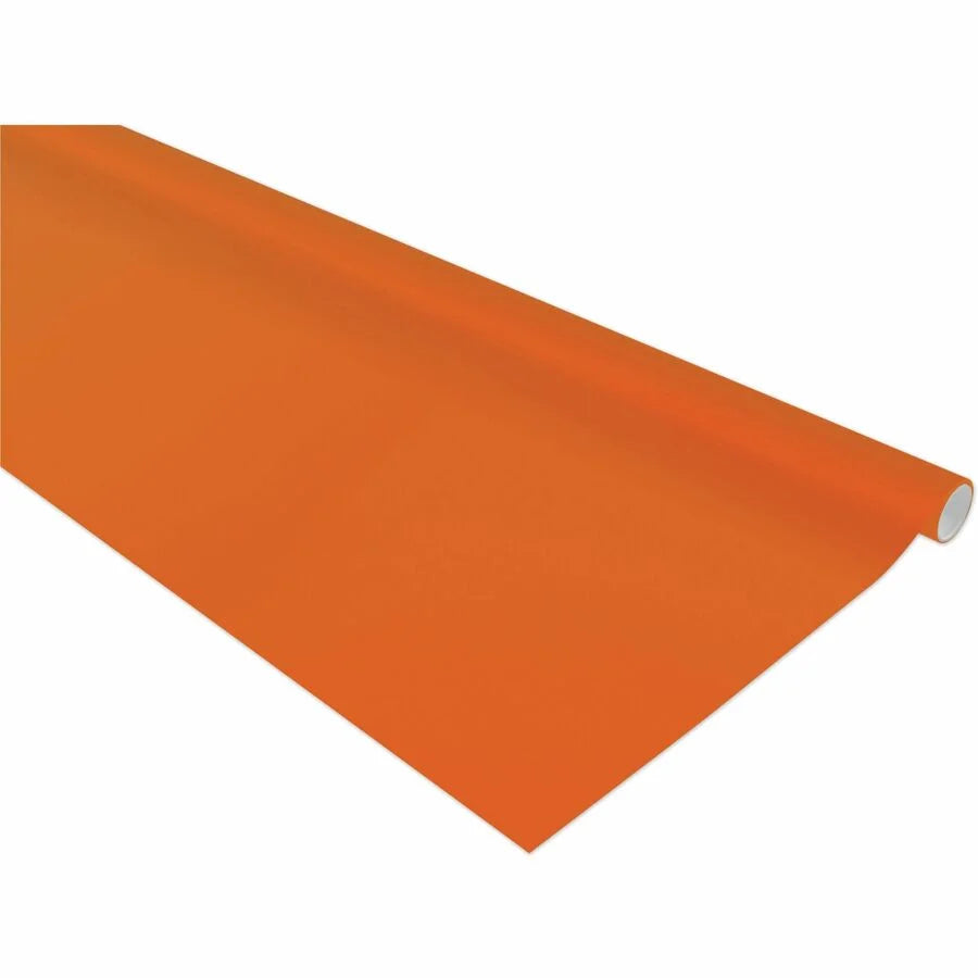 Fadeless Bulletin Board Art Paper: Vibrant Orange Roll for Classroom Home and Office Projects - Paper Rolls/Tissue