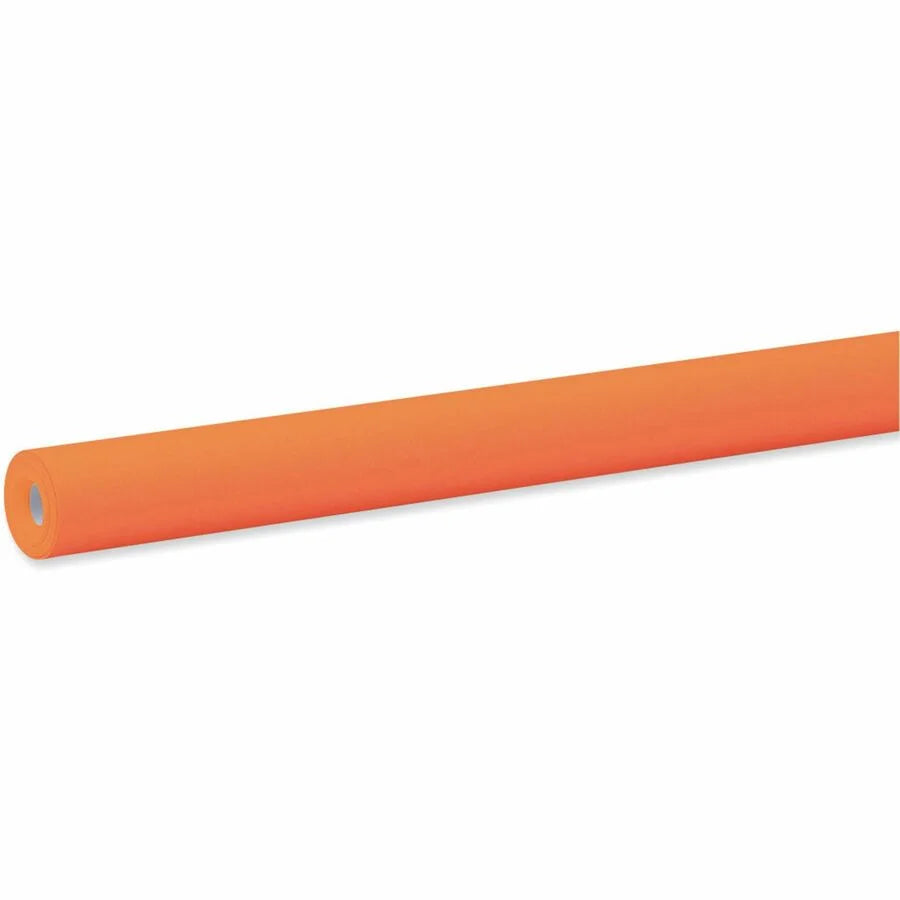 Fadeless Bulletin Board Art Paper: Vibrant Orange Roll for Classroom Home and Office Projects - Paper Rolls/Tissue
