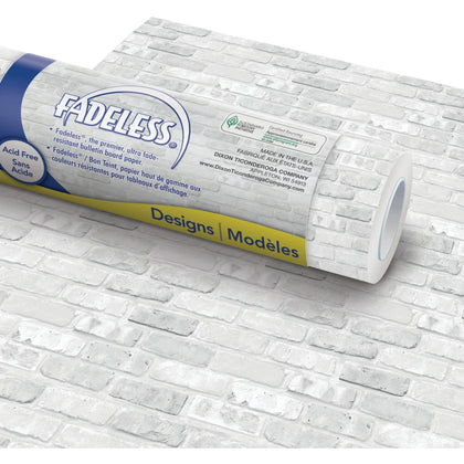 Fadeless Bulletin Board Paper Roll: Versatile White for Classroom Office and Home Projects - Art Rolls/Tissue