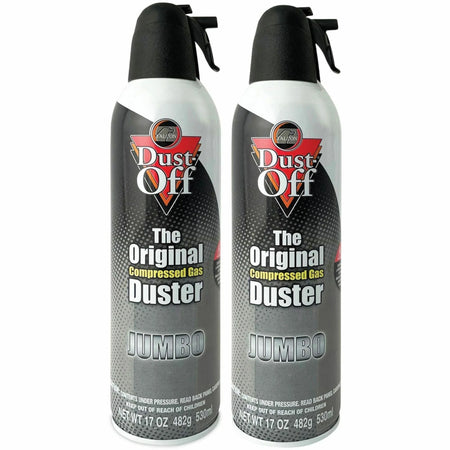 Falcon Dust-Off Jumbo Disposable Dusters - Ozone-Safe & Moisture-Free - Electronics Cleaning Supplies