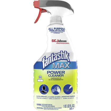fantastik® Max Power Cleaner - 32 fl oz - Clear Formula - Multipurpose Cleaners