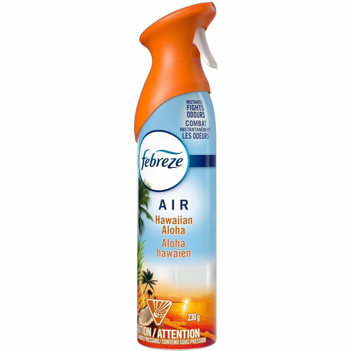 Febreze Air Freshener Spray - 8.5 fl oz (0.3 quart) - Hawaiian Aloha - Odor Neutralizer VOC-free - 1 Each - Fresheners
