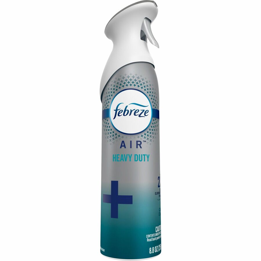 Febreze Air Freshener Spray - 8.8 fl oz (0.3 quart) - Crisp Clean - Odor Neutralizer VOC-free Heavy Duty - 6 / Carton