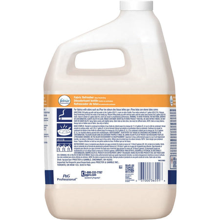 Febreze Fabric Refresher Concentrate - 128 fl oz (4 quart) - Fresh Scent - Pleasant - Blue White - 1 / Carton - Air