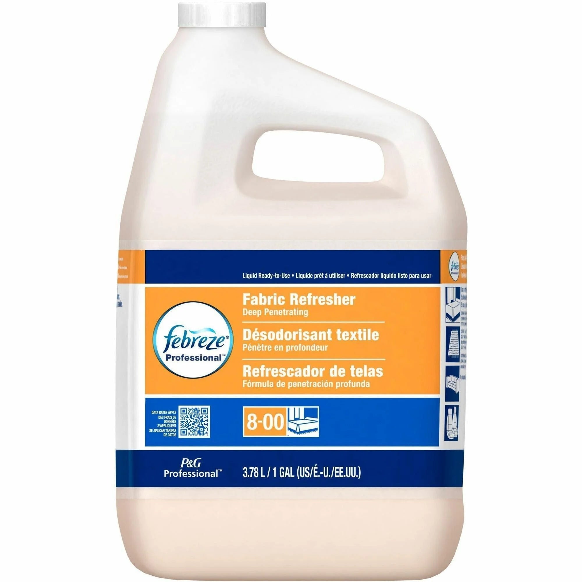 Febreze Fabric Refresher Refill - 128 fl oz - Fresh Scent - White Bottle - Air Fresheners