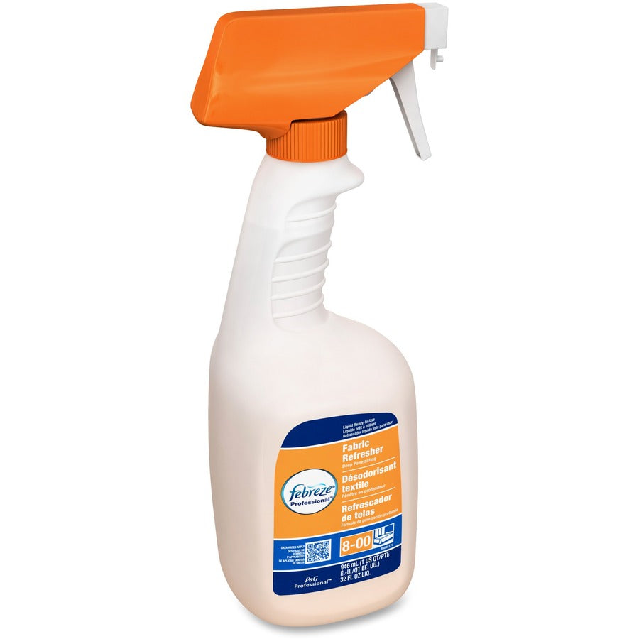 Febreze Fabric Refresher Spray - For - 32 fl oz (1 quart) - Fresh Scent - Recommended For: Odor Remover - White - Air