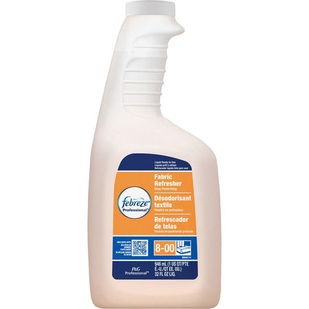 Febreze Fabric Refresher Spray - For - 32 fl oz (1 quart) - Fresh Scent - Recommended For: Odor Remover - White - Air