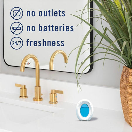 Febreze Linen/Sky Small Spaces - Liquid - 25 fl oz (0.8 quart) - Linen & Sky - 45 Day - 2 / Pack - Air Fresheners