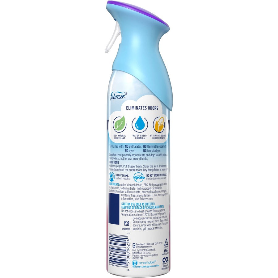 Febreze Odor-Fighting Air Freshener - Spray - 8.8 fl oz (0.3 quart) - Spring & Renewal - Odor Neutralizer VOC-free - 6