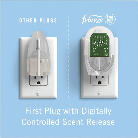 Febreze Plug Scented Oil Warmer - 50 Day - 1 Each - Air Freshener Dispensers