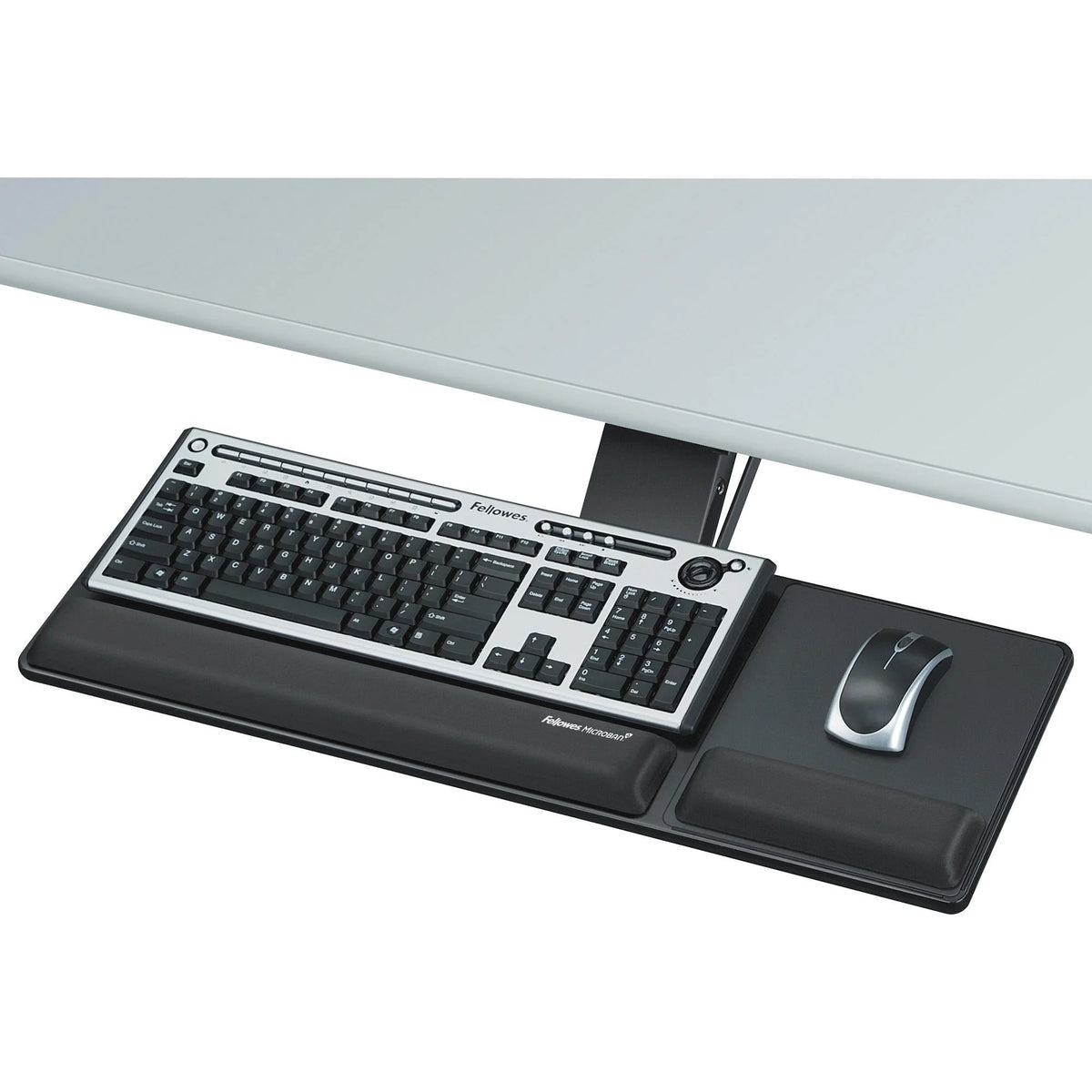 Fellowes Designer Suites Compact Keyboard Tray - Ergonomic Workspace Solution - Computer / Laptop Accessories