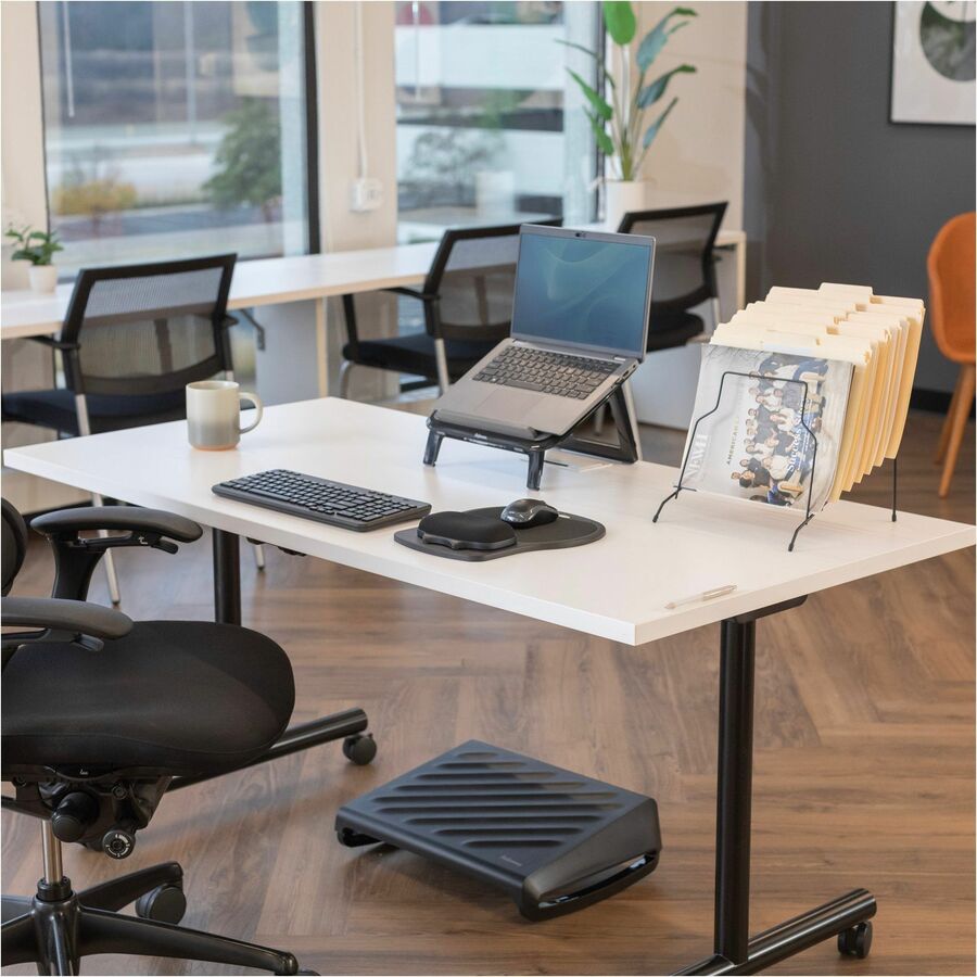 Fellowes Easy Glide Gel Wrist Rest/Mouse Pad - Alternate-Image6