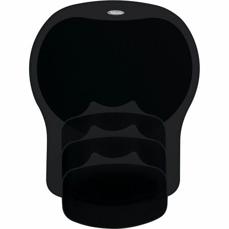 Fellowes Easy Glide Gel Wrist Rest/Mouse Pad - Top