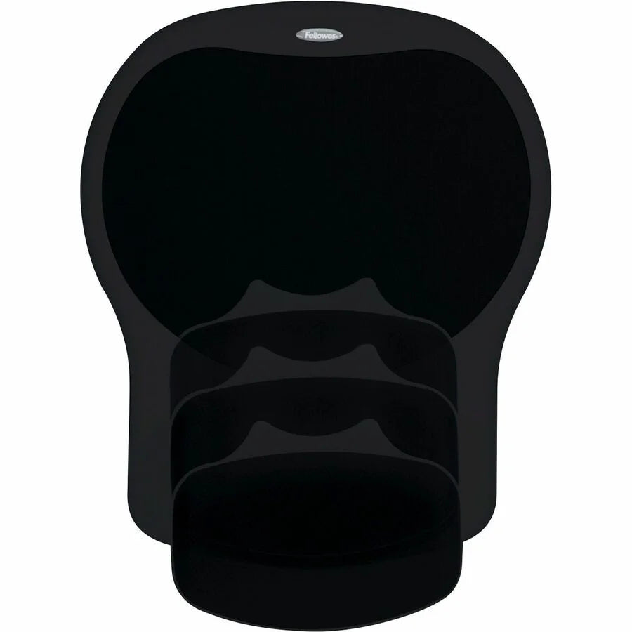 Fellowes Easy Glide Gel Wrist Rest/Mouse Pad - Ergonomic Support for Comfort - Mouse Pads & Rests