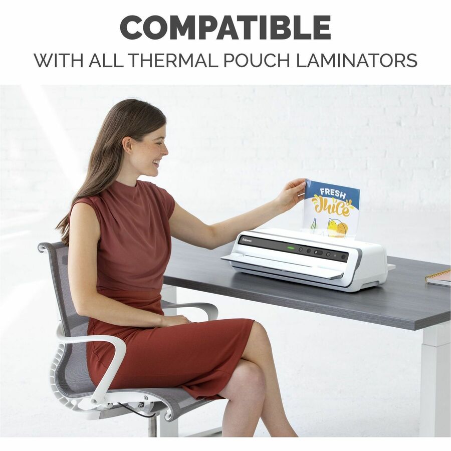 Fellowes ImageLast Jam-Free Thermal Laminating Pouches - Alternate-Image7