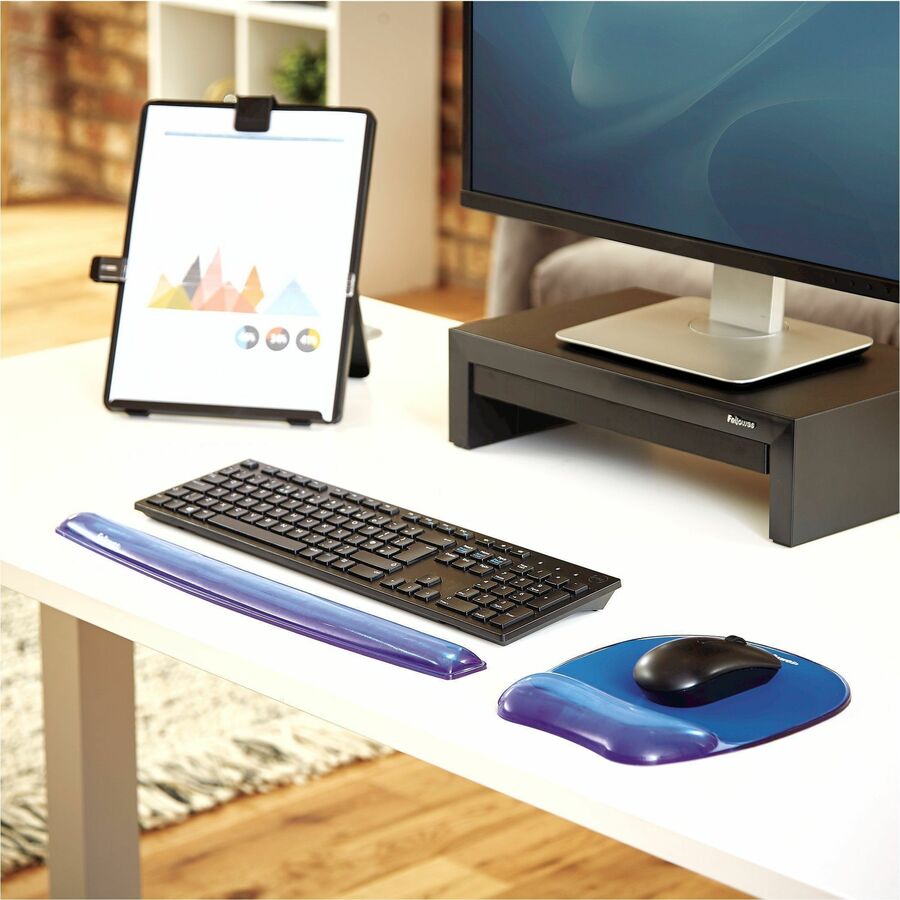 Fellowes Crystals Gel Mousepad/Wrist Rest - Alternate-Image3
