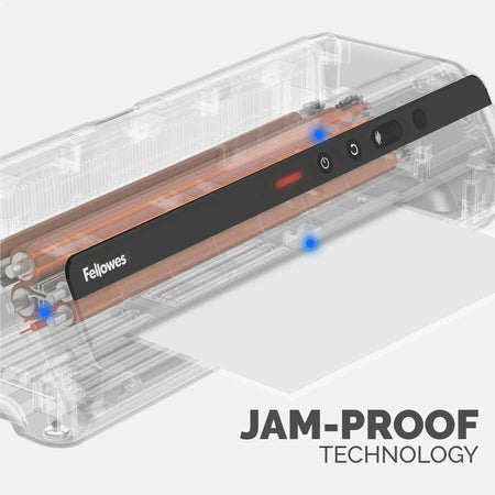 Fellowes Jupiter 125 Laminator: Pouch 10 mil Thickness - 21.3’’ Width x 8.2’’ Depth - Laminators
