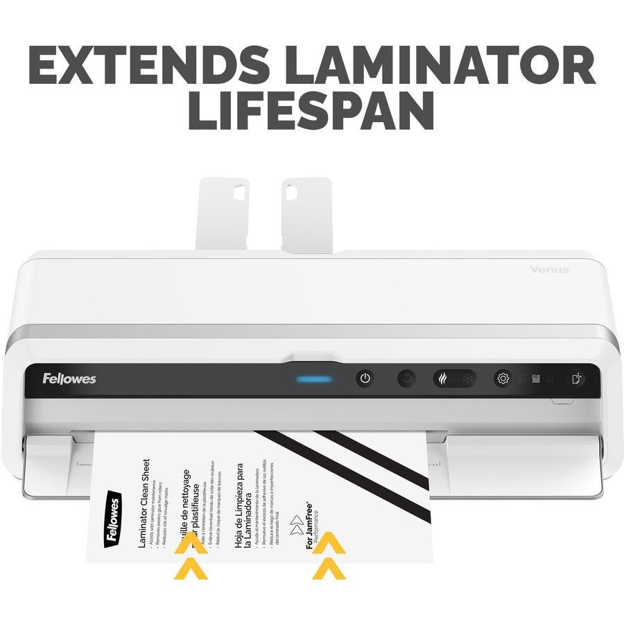 Fellowes Laminator Cleaning Sheets 10pk - Alternate-Image2