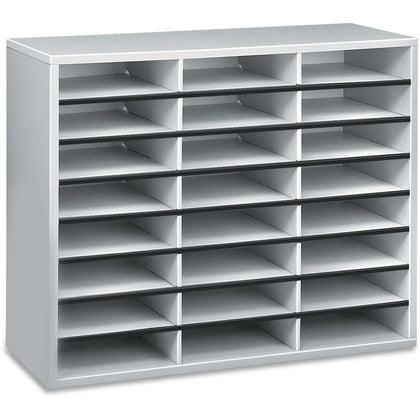 Fellowes Literature Organizer: 24-Compartment Sorter for Efficient Storage - Holders/Sorters