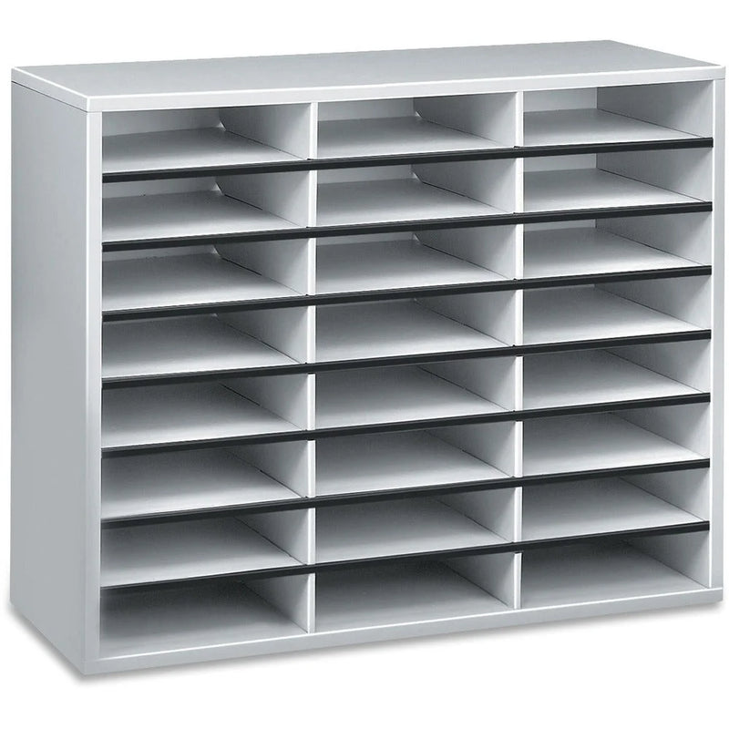 Fellowes Literature Organizer: 24-Compartment Sorter for Efficient Storage - Holders/Sorters