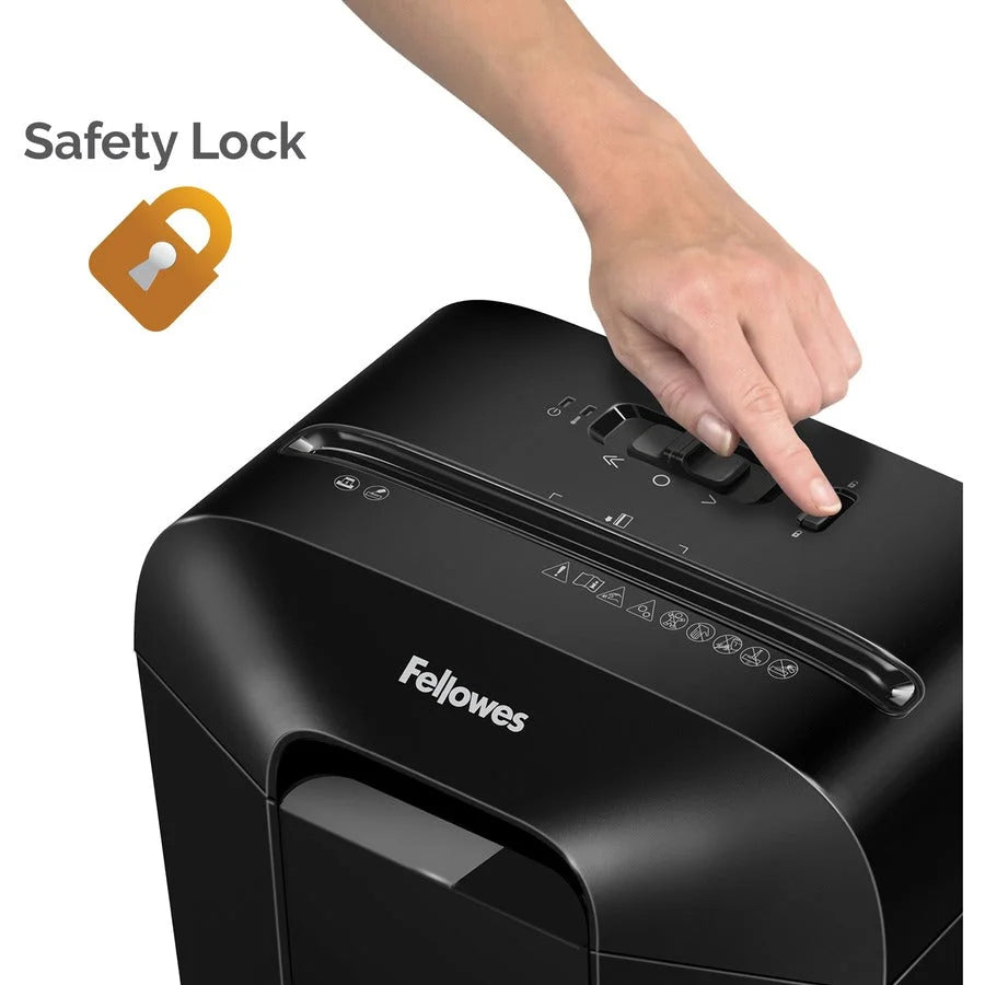 Fellowes LX25 Cross Cut Paper Shredder: Shred Cards Staples - Trimmers & Accessories