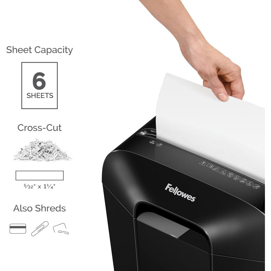 Fellowes LX25 Paper Shredder - Alternate-Image2
