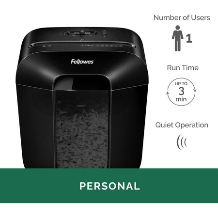 Fellowes LX25 Paper Shredder - Alternate-Image1