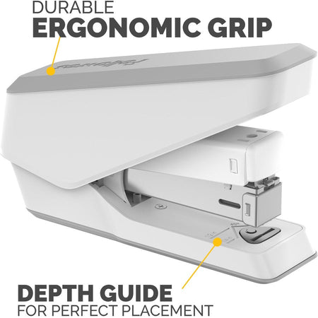 Fellowes LX840 Half Strip EasyPress Stapler White - Alternate-Image5