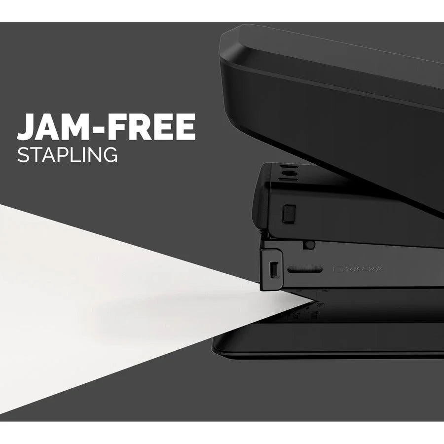 Fellowes LX850 EasyPress Stapler: Holds 210 Staples - Black - Staplers
