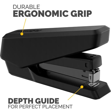 Fellowes LX850 EasyPress Stapler: Holds 210 Staples - Black - Staplers