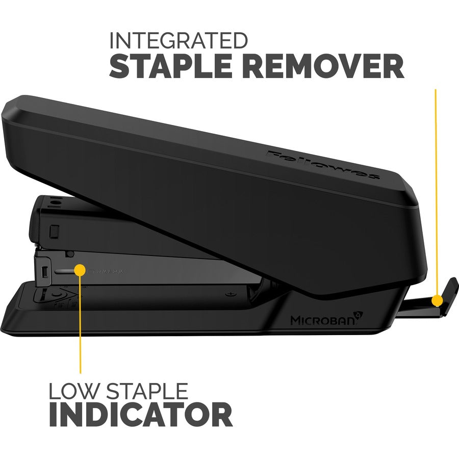 Fellowes LX850 Full Strip EasyPress Stapler - Black - Alternate-Image2