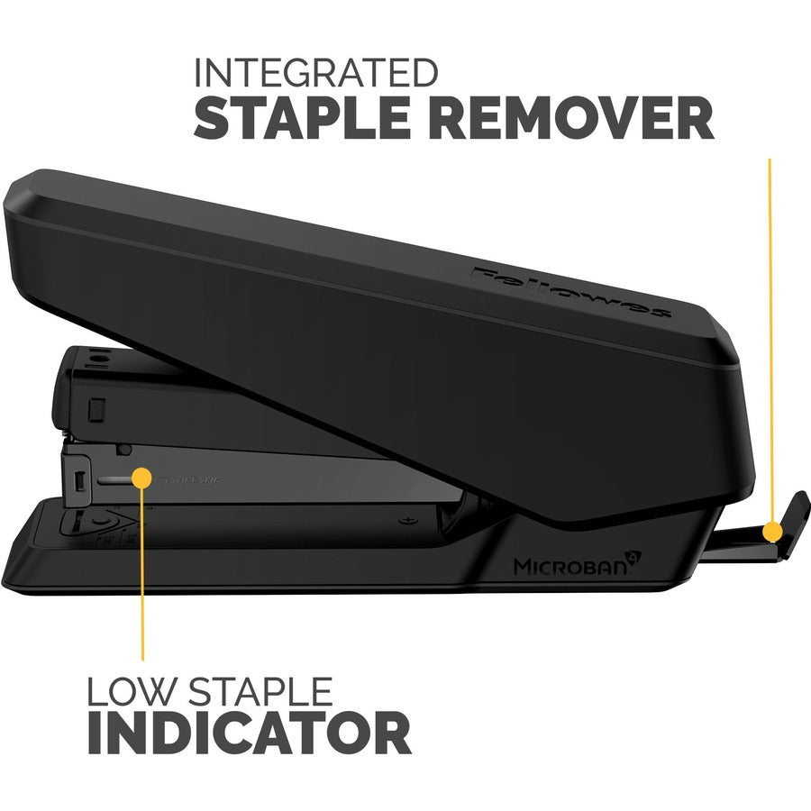 Fellowes LX850 Full Strip EasyPress Stapler - Black - Alternate-Image7