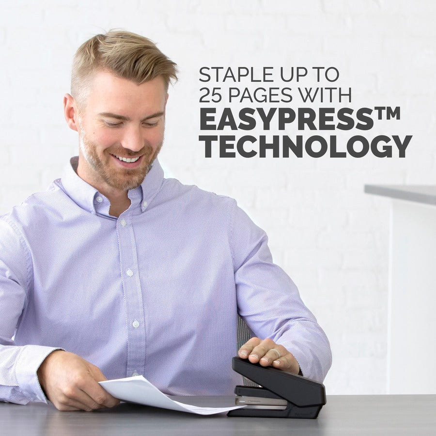 Fellowes LX850 Full Strip EasyPress Stapler - Black - Alternate-Image1