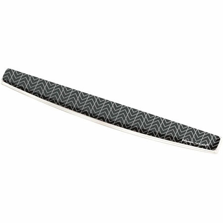 Fellowes Microban Photo Gel Keyboard Wrist Rest - Chevron Design - Mouse Pads & Rests