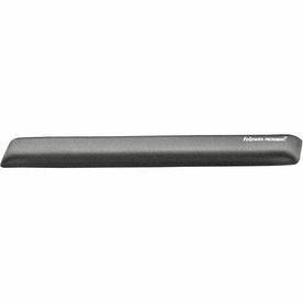 Fellowes Microban Wrist Support: Graphite Gel/Polyester Wear & Tear Resistant - Mouse Pads Rests