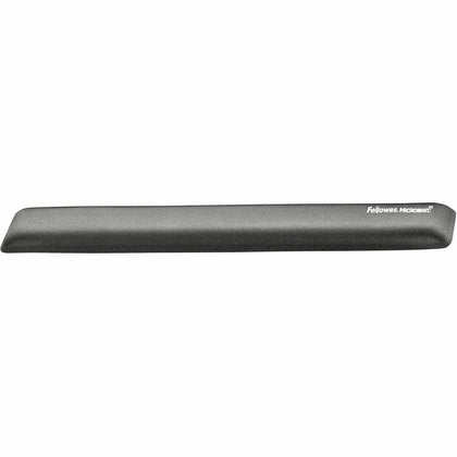 Fellowes Microban Wrist Support: Graphite Gel/Polyester Wear & Tear Resistant - Mouse Pads Rests