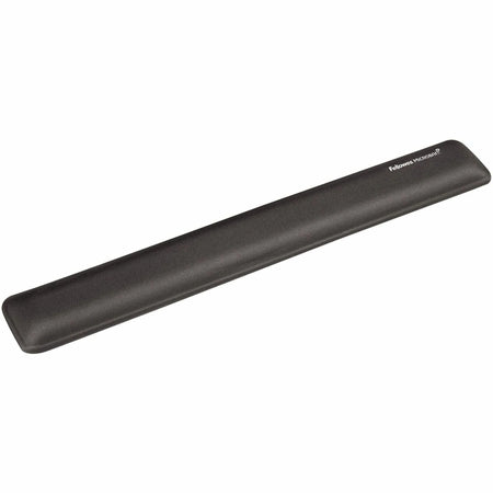Fellowes Microban Wrist Support: Graphite Gel/Polyester Wear & Tear Resistant - Mouse Pads Rests