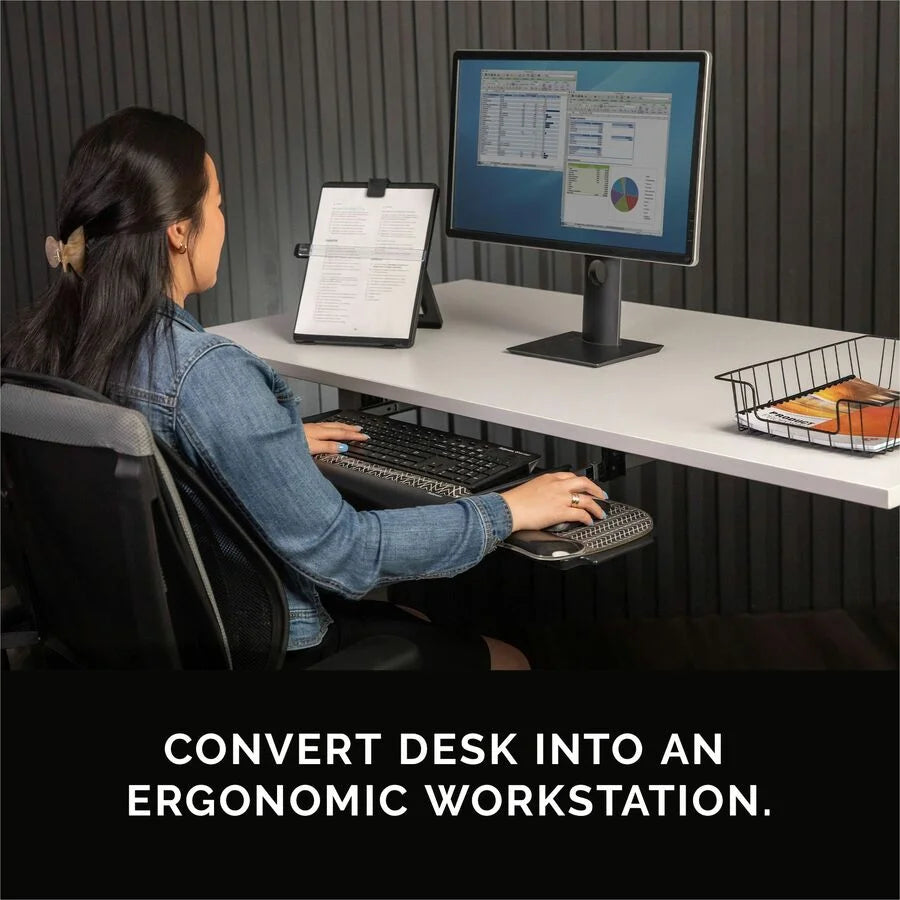 Fellowes Office Suites Keyboard Drawer: Underdesk Storage Solution - Computer / Laptop Accessories